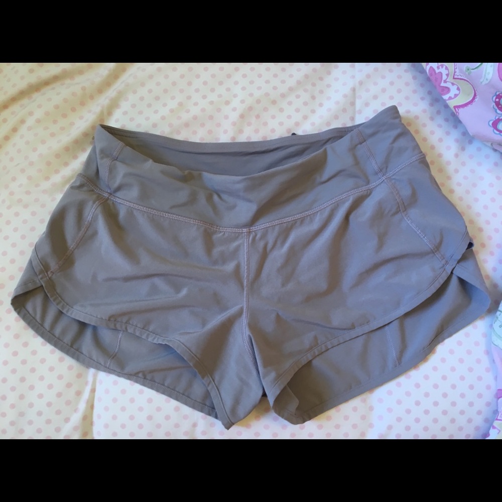 Lululemon speed shorts